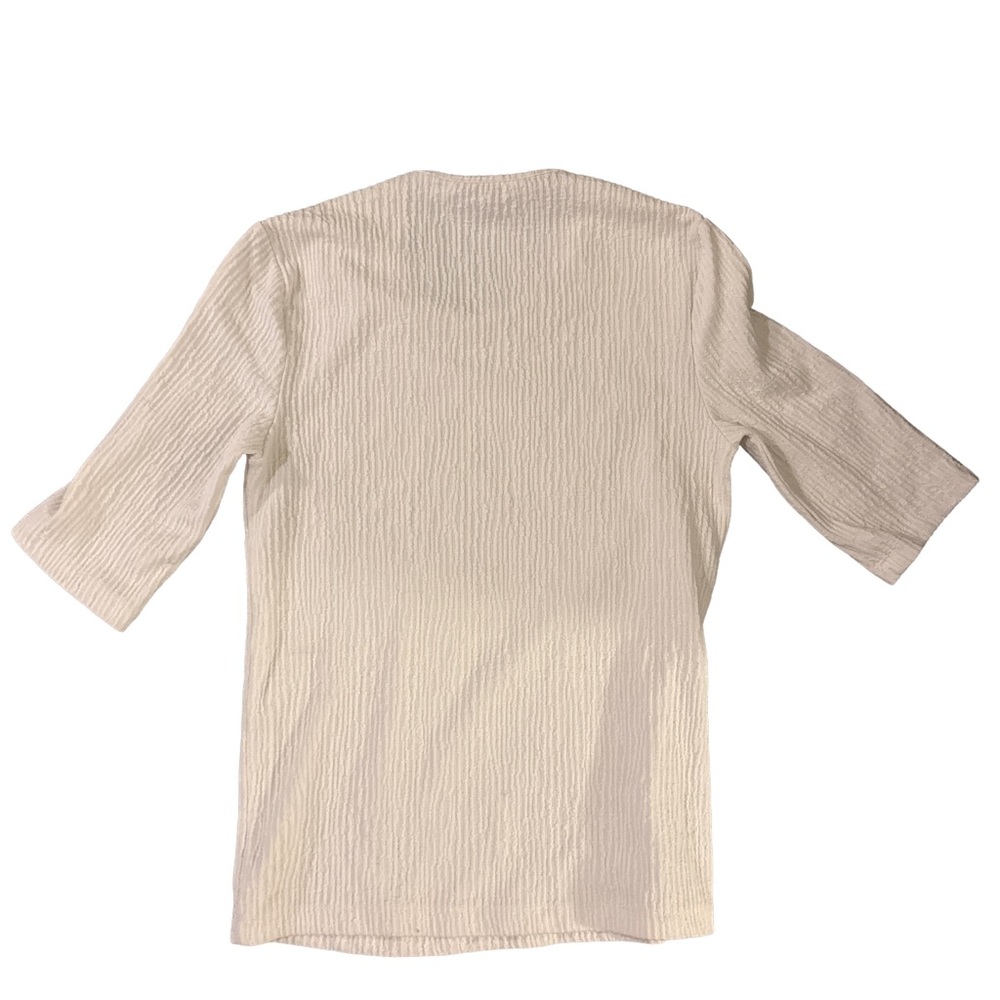 Mango Ribbed Short Sleeve Tee - Picture 2 of 3
